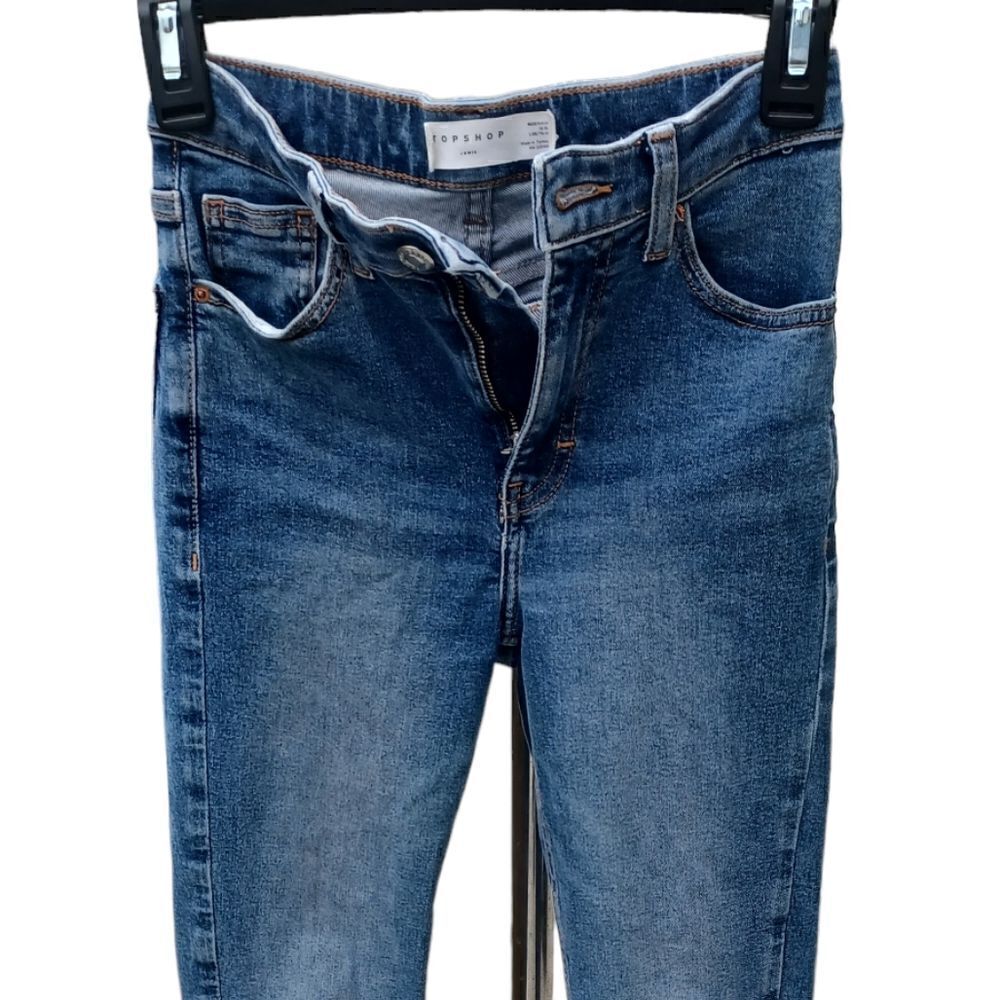 699040....Topshop Girls Skinny Jeans W25 L30, 9"Rise